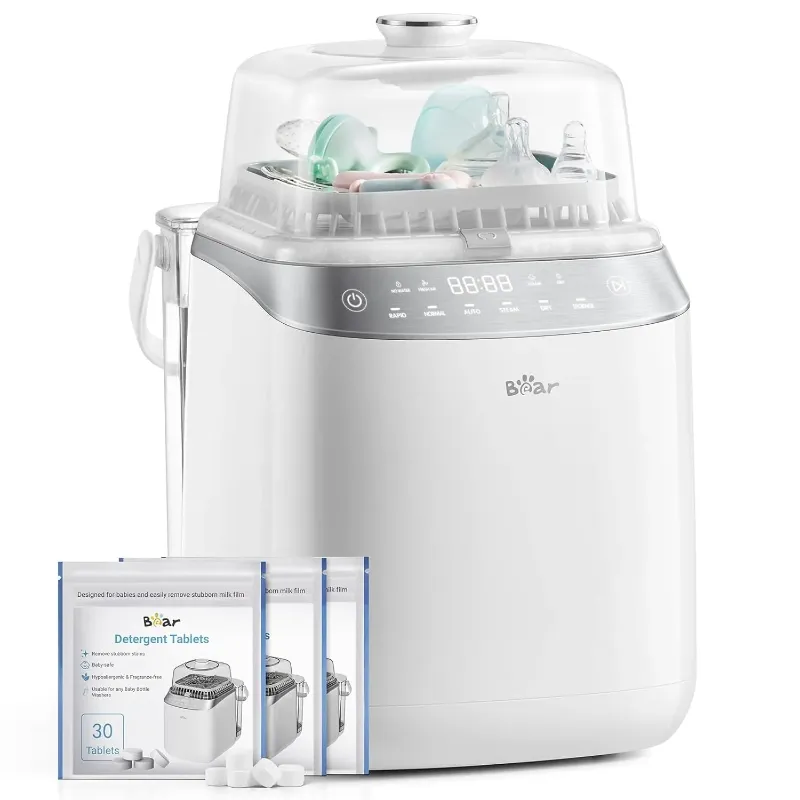 Bearforbaby feeding bottle washing machine for automated cleaning