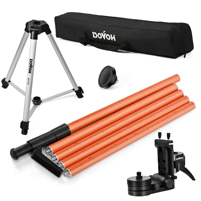 Dovoh laser level and pole kit