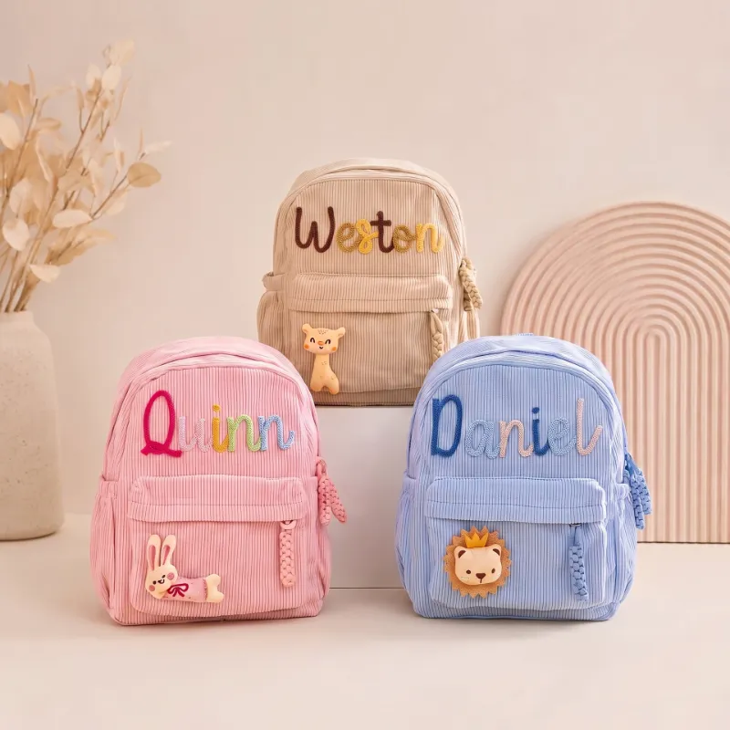 MamaRaya personalized toddler backpack