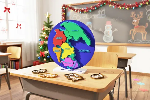 Fun House Toys pangea puzzle kit