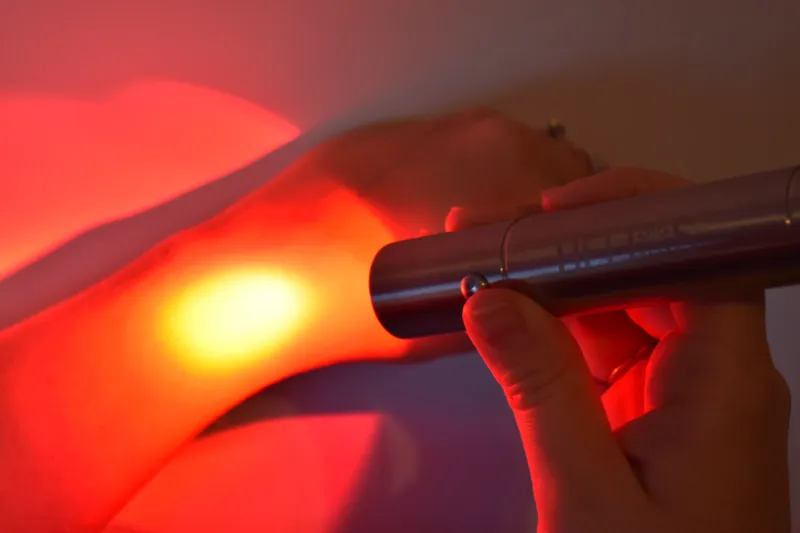 Red Light Therapy UK hand held light device