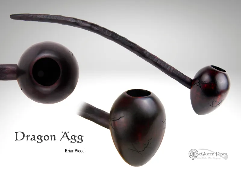MacQueen Pipes smoked dragon pipe