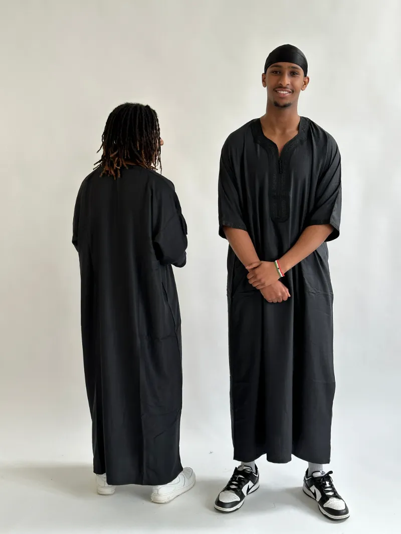 Chowdhury Dress black dishdasha