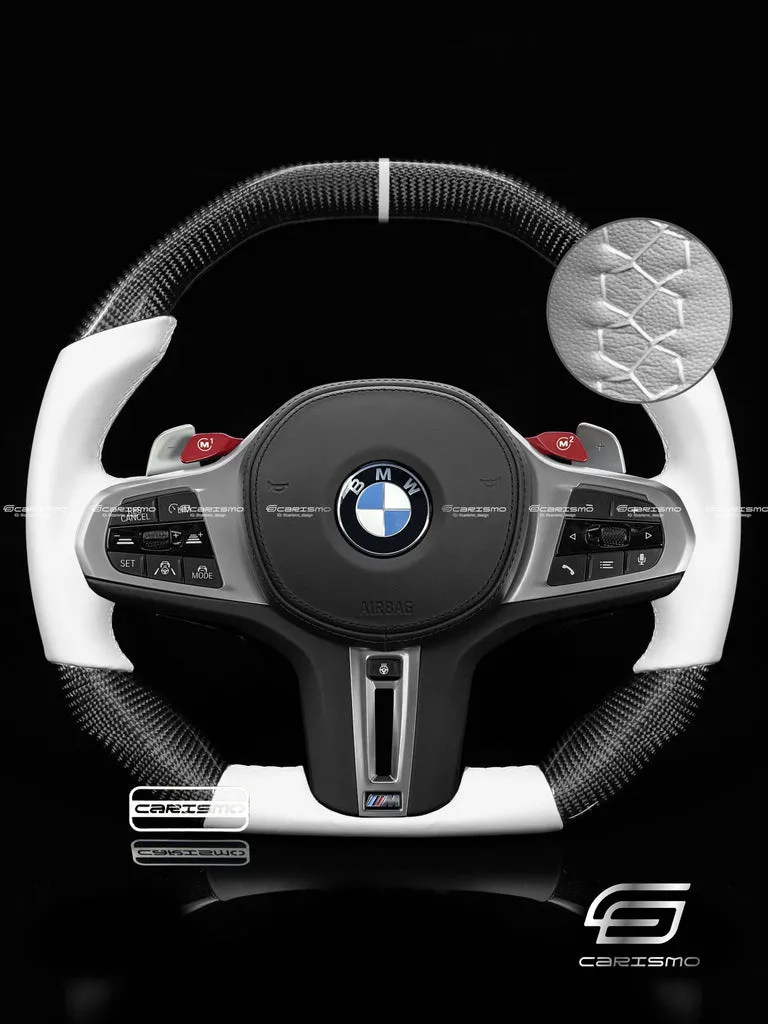 Carismo carbon fiber steering f90 m5 carbon steering wheel trim