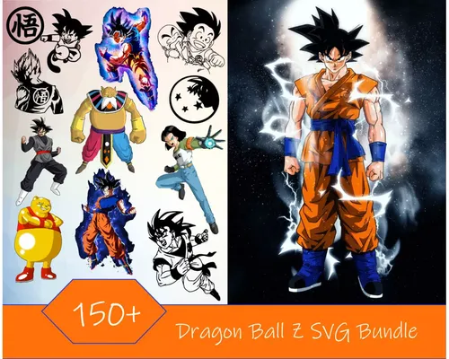 Crafty SVG dragon ball z svg digital file