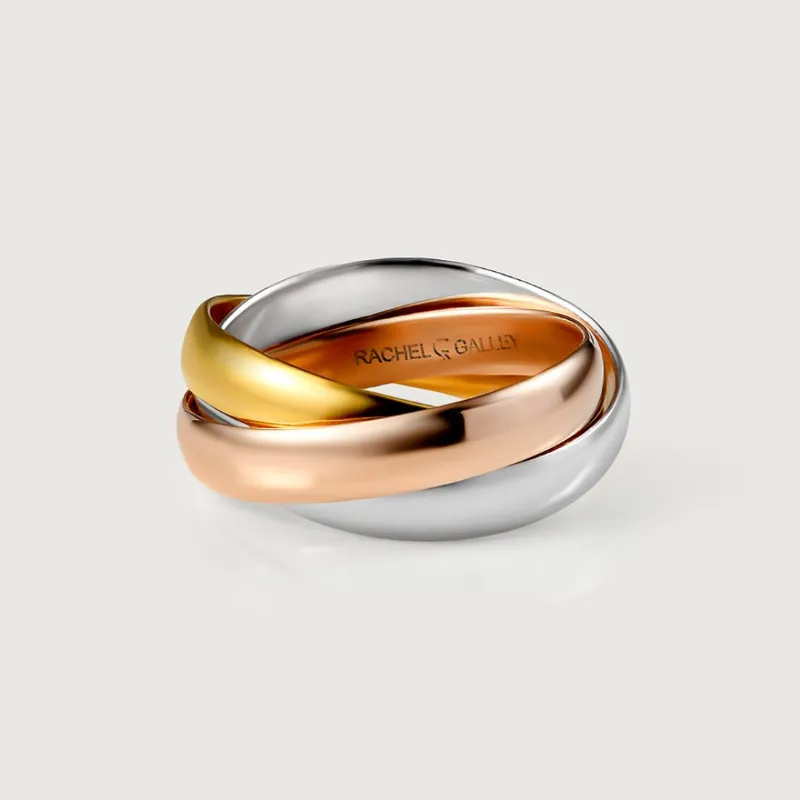 Rachel Galley Bliss Embrace ring with elegant embracing band design
