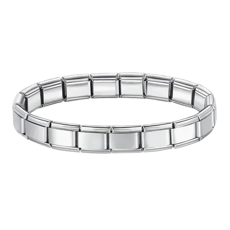 Charms Italian charm flat modular link charm for bracelets