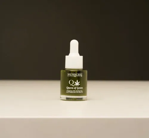 Filterless Era emerald hemp seed calming facial oil