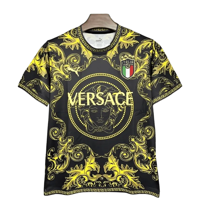 GoVintageJersey italy versace soccer jersey