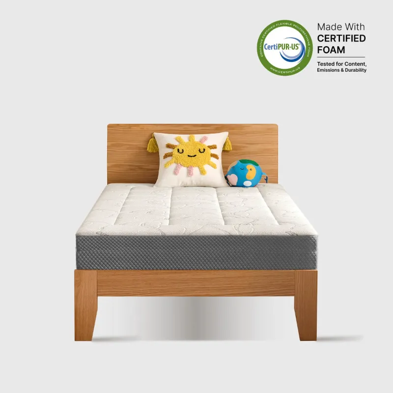 Ablyea kids memory foam mattress