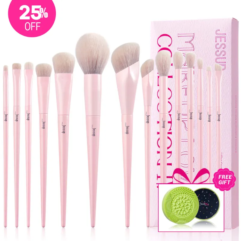 Jessup Pink Makeup Brushes Review: Quality and Performance Tested