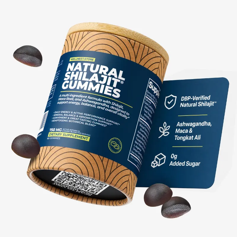 Natural Shilajit shilajit gummies supplement