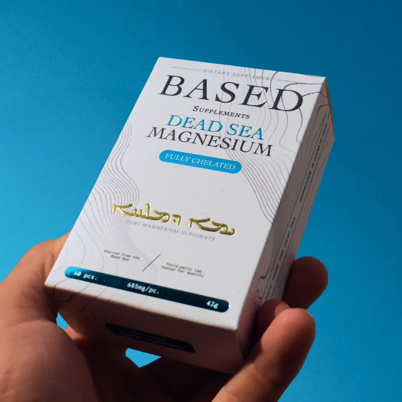 Based Supplements dead sea magnesium supplement