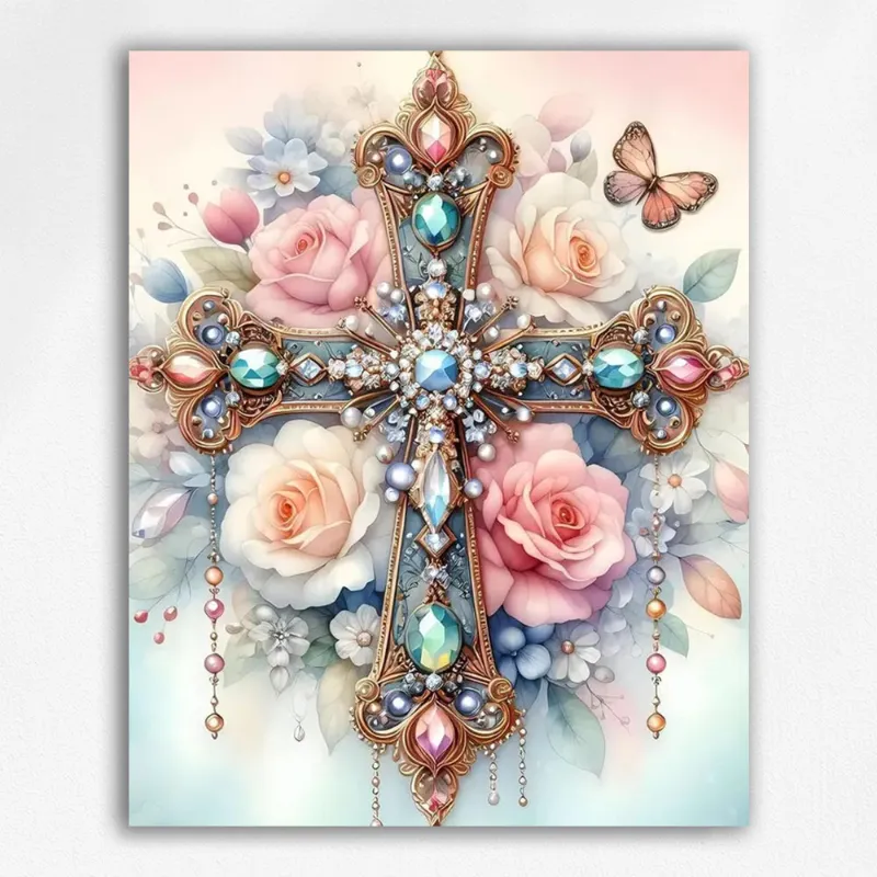 Maikoo Art color cross coloring art