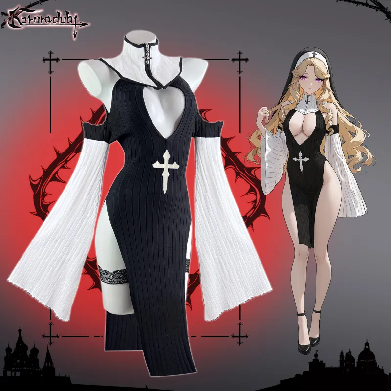 Koruraclub nun lingerie costume