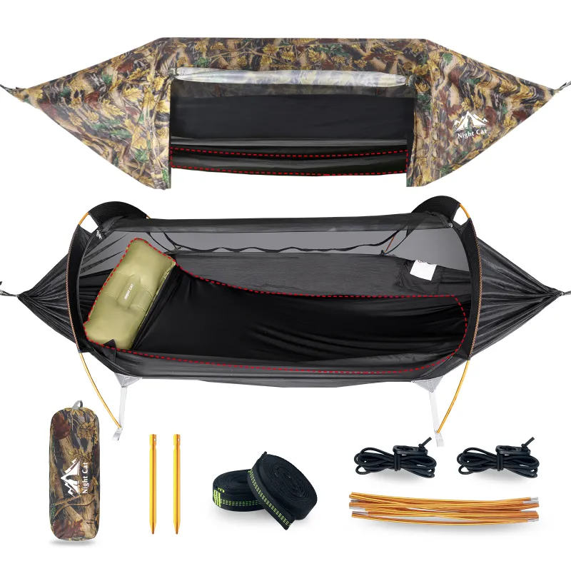 Night Cat Store hammock tent for elevated outdoor camping