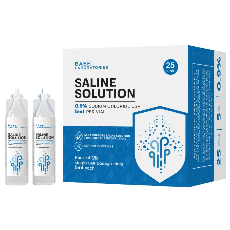 Base Laboratories saline solution for nebulizer saline solution