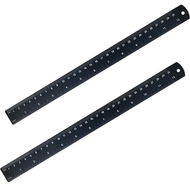TTpen cheap 12-inch aluminum rulers
