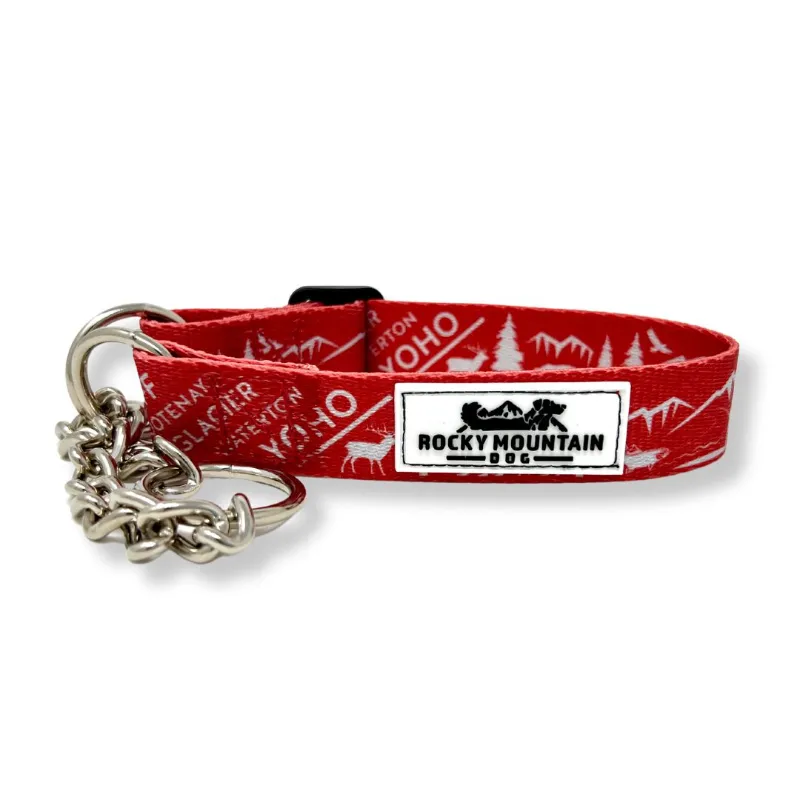 Rocky Mountain Dog martingale dog collar