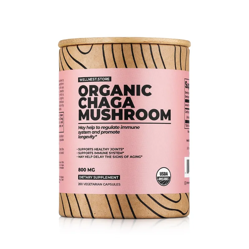 Natural Shilajit chaga mushroom supplement