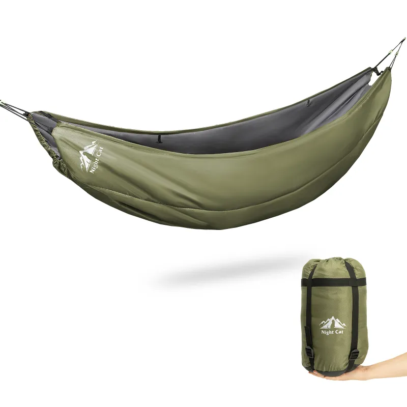 Night Cat Store hammock underquilt for insulated hammock camping