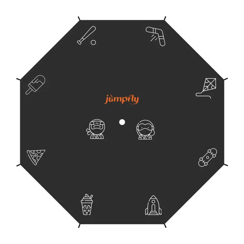 JumpFly trampoline roof trampoline cover