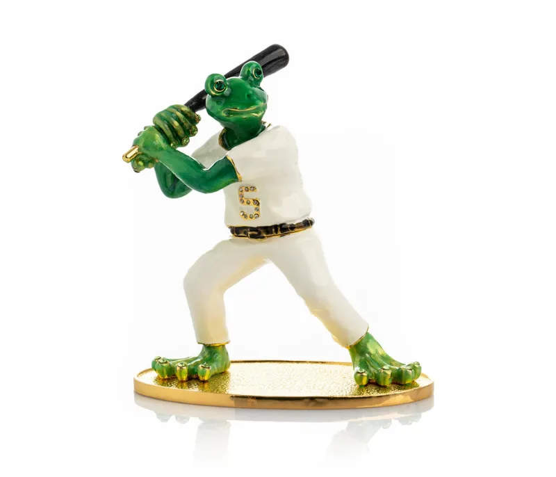 Keren Kopal baseball frog figurine