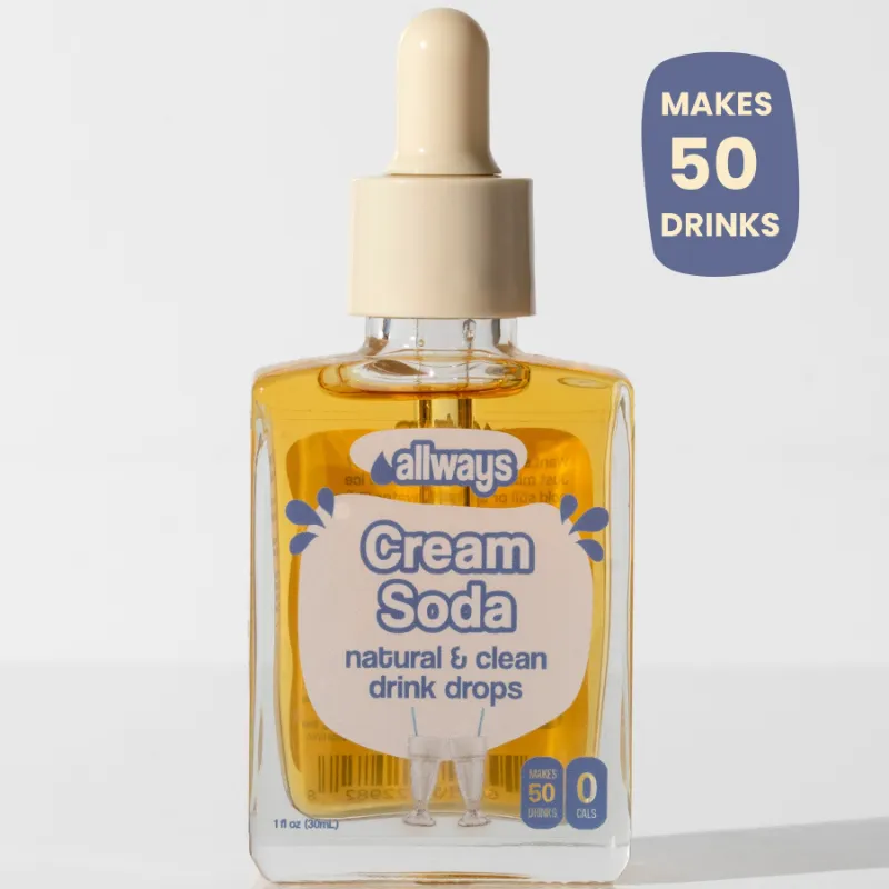 Allways Drops orange cream soda flavored soda