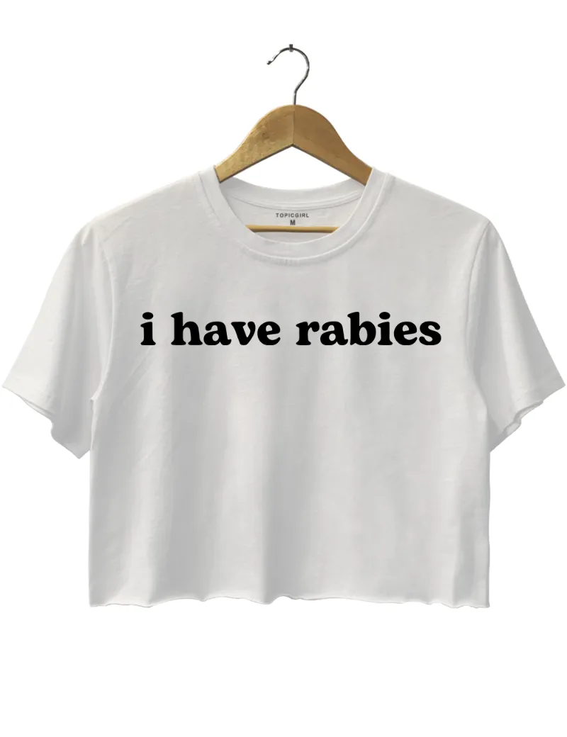Topicgirl rabies graphic tee shirt
