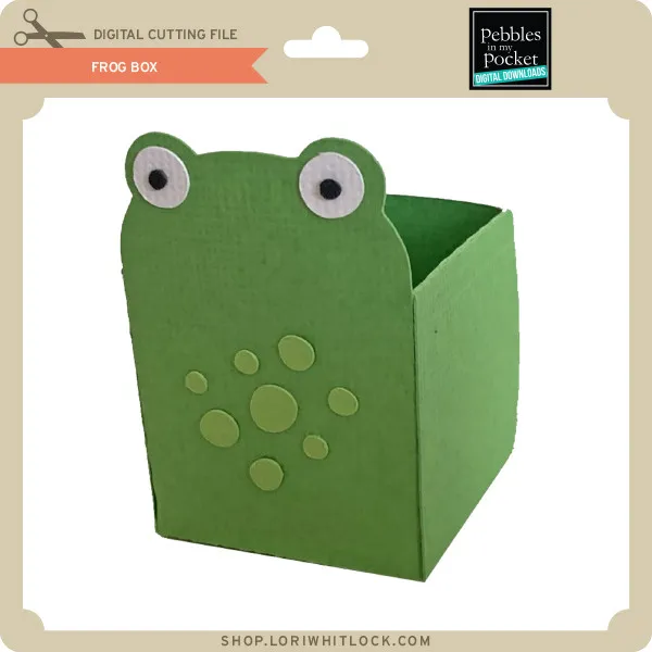 Lori Whitlock frog box template