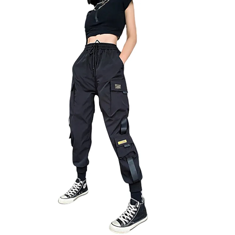 Cyber Techwear tactical pants for women