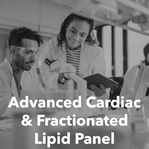 Vidal Coaching advanced lipid panel lab test