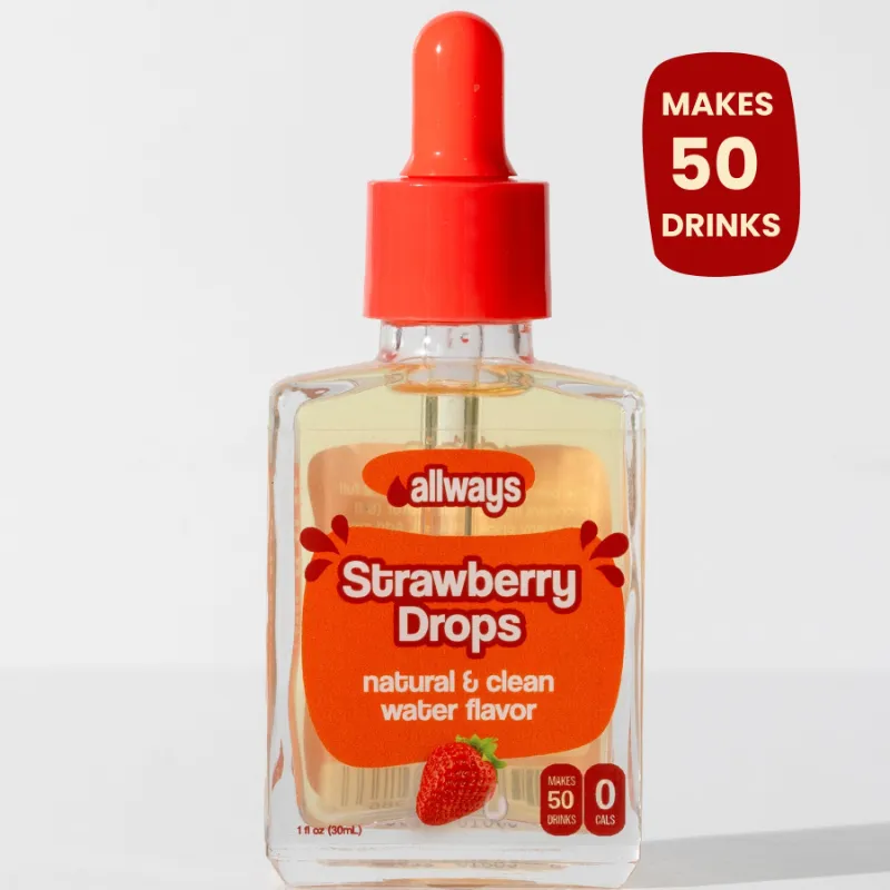 Allways Drops strawberry drops flavor drops
