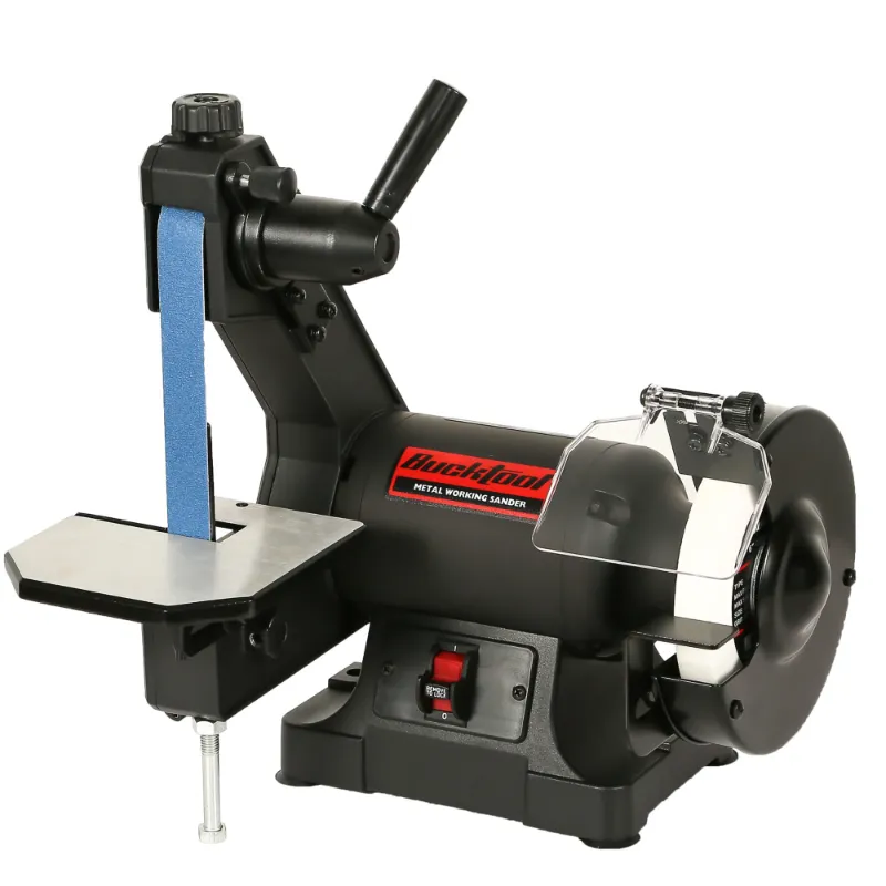 Bucktool Bench Belt Grinder Combo belt grinder