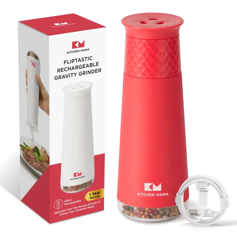 Kitchen Mama salt pepper grinder set