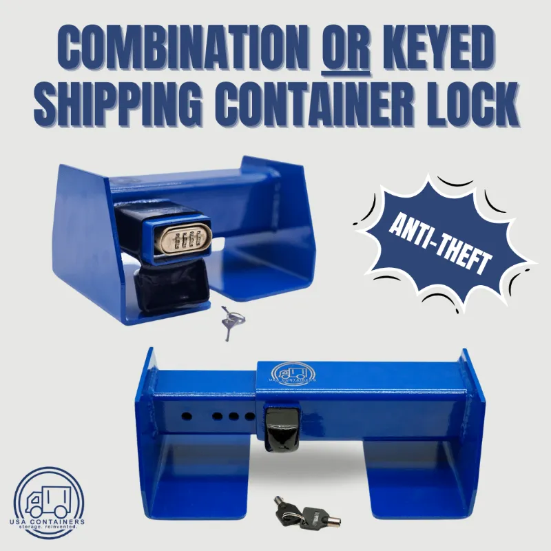 USA Containers shipping barrels lock
