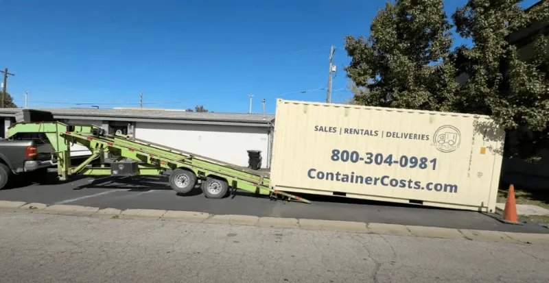 USA Containers 20ft 1-trip conex shipping container