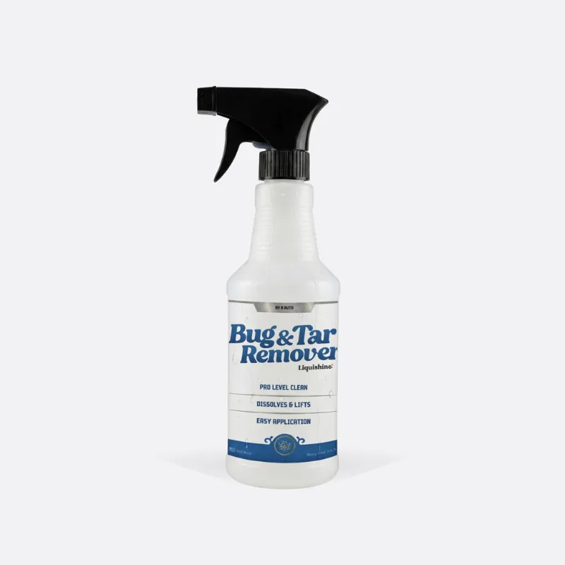 Liquified RV bug & tar remover for exterior cleaning