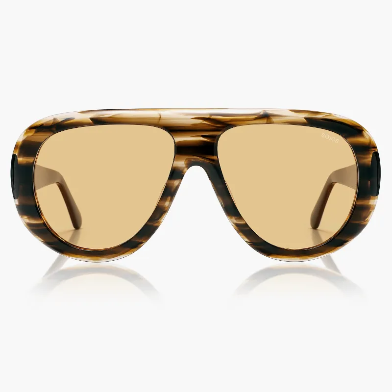 SOJOS VISION shades aviators with classic teardrop frames