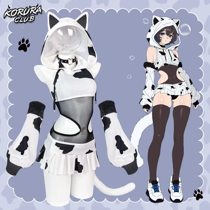 Koruraclub cosplay cow costume lingerie