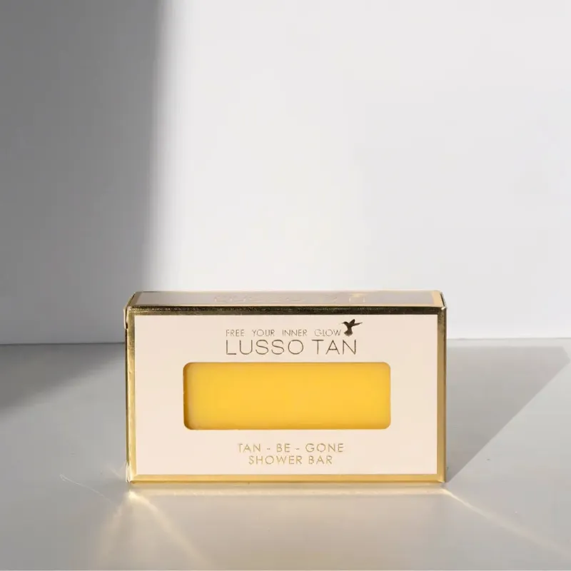 Lusso Tan soap that removes tan