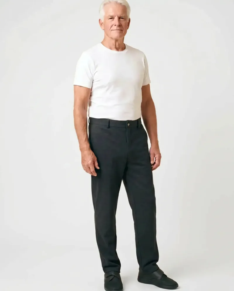 Ovidis comfortable pants for elderly man