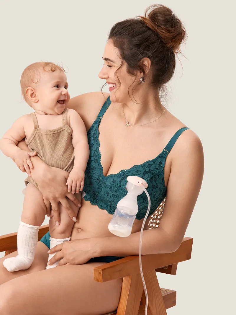 Essenther wire free bra with soft cup support