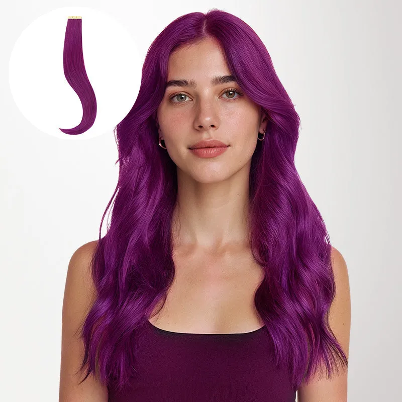 GOO GOO Hair purple hair extensions