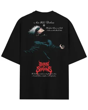 Born of Shadows gojo t shirt graphic tee