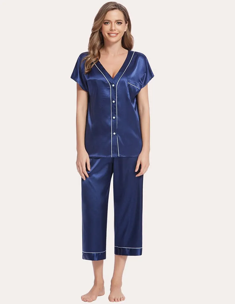 EKOUAER silk pajamas sleepwear set