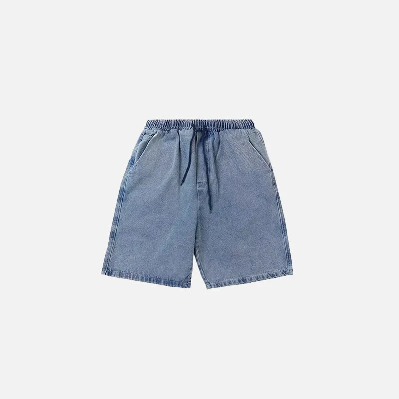 DAXUEN jean jorts classic denim cut-off jean shorts
