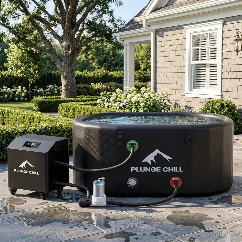 Plunge Chill icebound pro 1hp cold plunge chiller