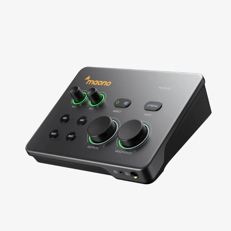 Maono software interface