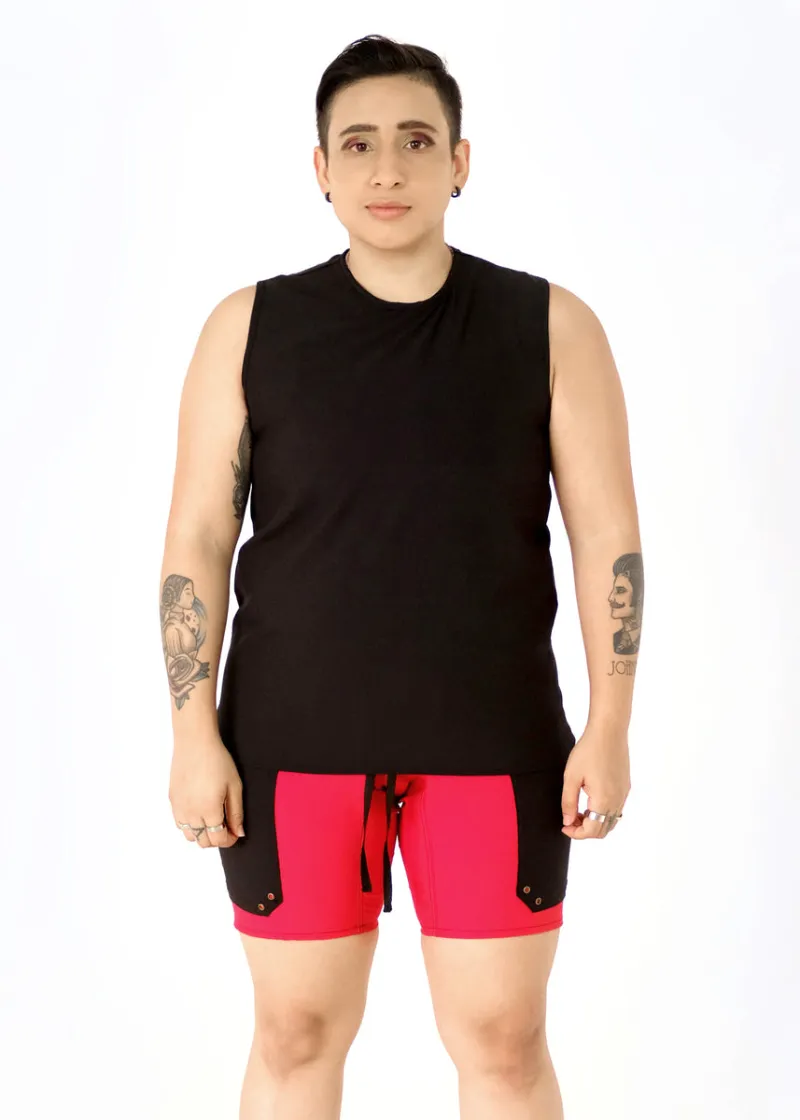 Gender Bender LLC swim binder for aquatic chest compression